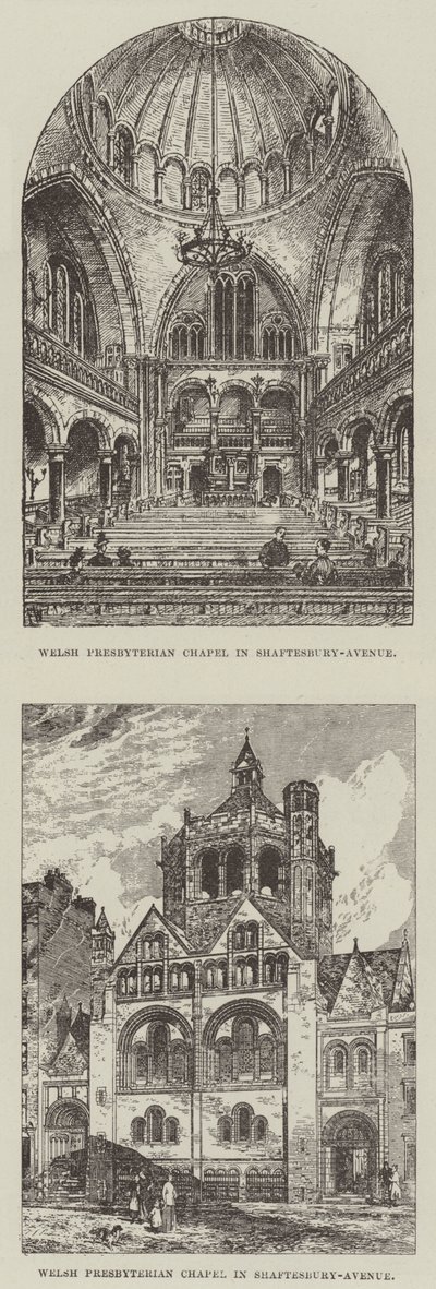 New Welsh Presbyterian Chapel by Frank Watkins
